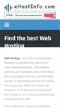 Mobile Screenshot of ehostinfo.com